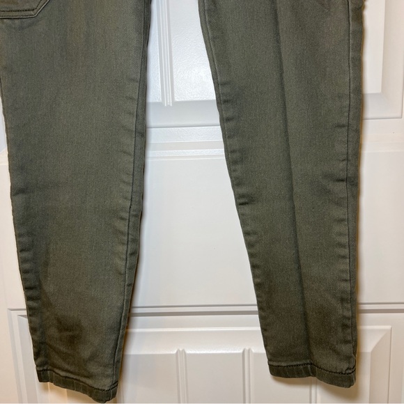 No Boundaries Olive Green Women’s Cargo‎ Pants Pockets Size XXS - Picture 7 of 15
